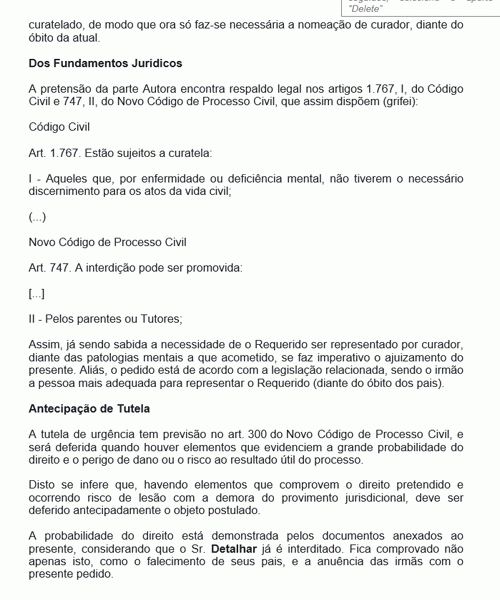 Modrelo Modelo de Petição Previdenciária